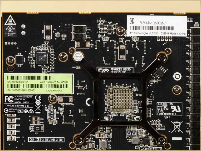 Radeon Pro W5500 8Gb как Quadro p2200 gtx1070