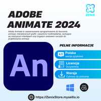 Adobe Animate [ 2024 ] * Licencja Dożywotnia * Windows / MacOS