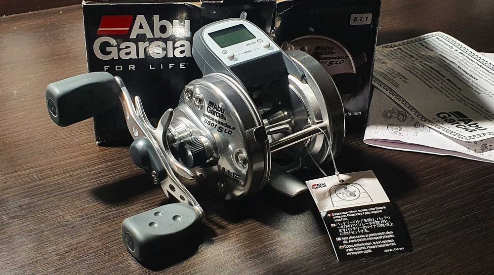 Multiplikator z licznikiem ABU GARCIA Ambassadeur S 5501 LC - Okazja