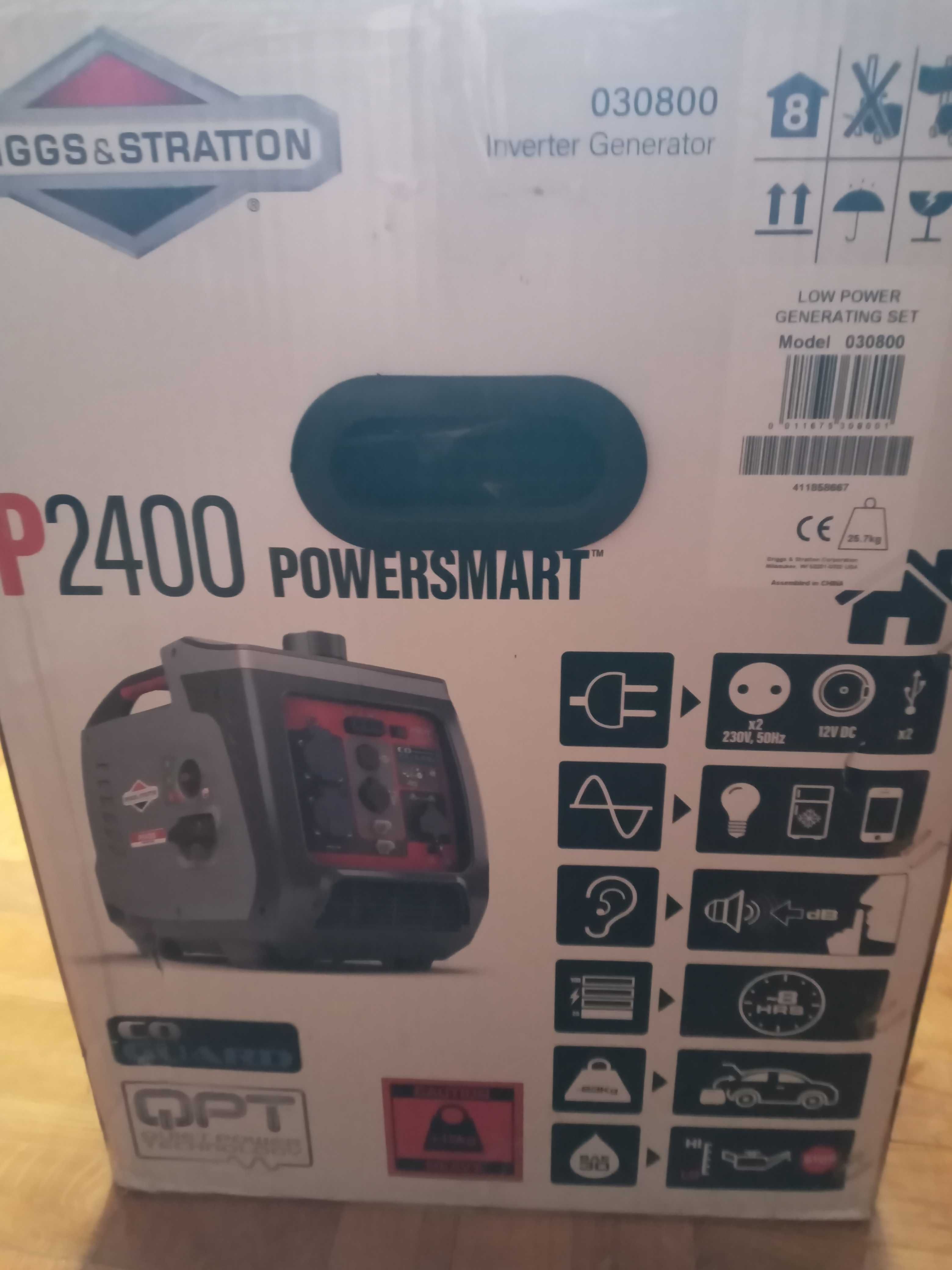 Інверторный генератор Briggs&Stratton P2400 PowerSmart. Новий.