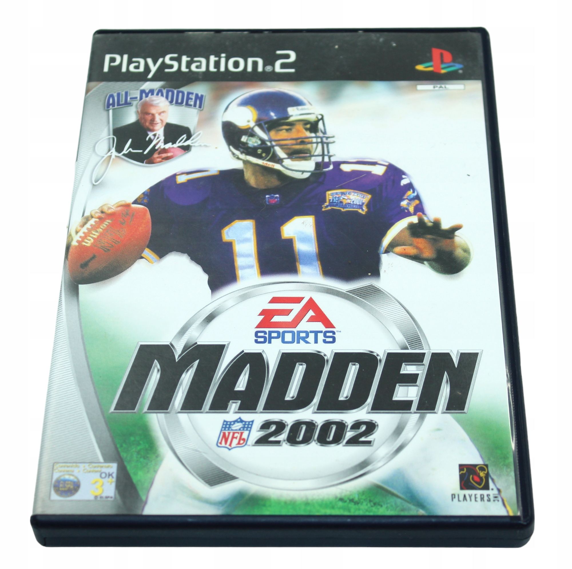 NFL Madden 2002 PS2 PlayStation 2