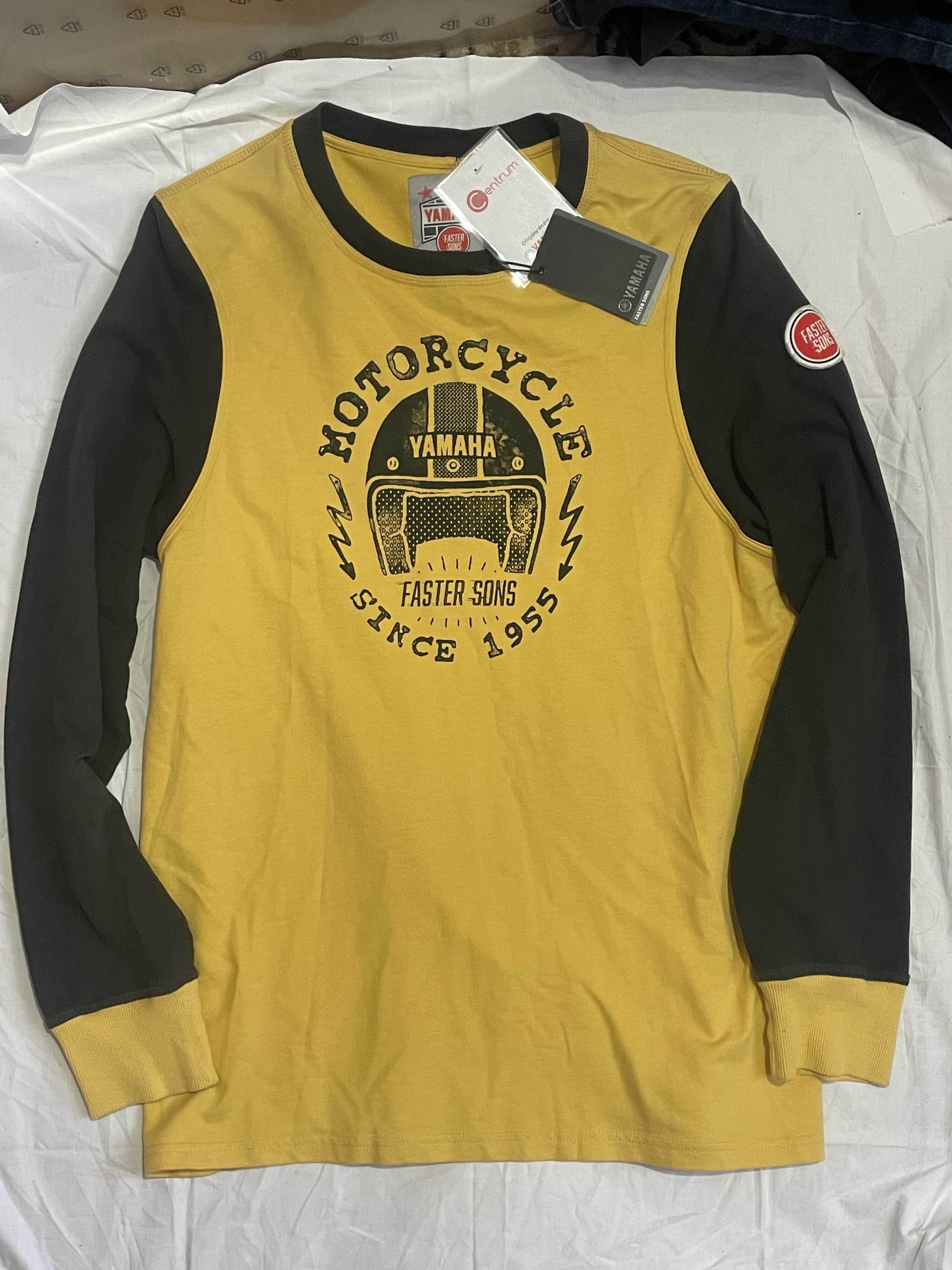 Yamaha 19 Fs Male Sweater Dallas Męska Bluza Zółta Faster Sons R. L