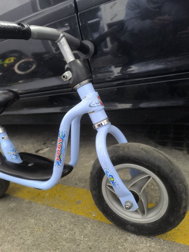 Balance bike Puky - roda 12 e roda 14