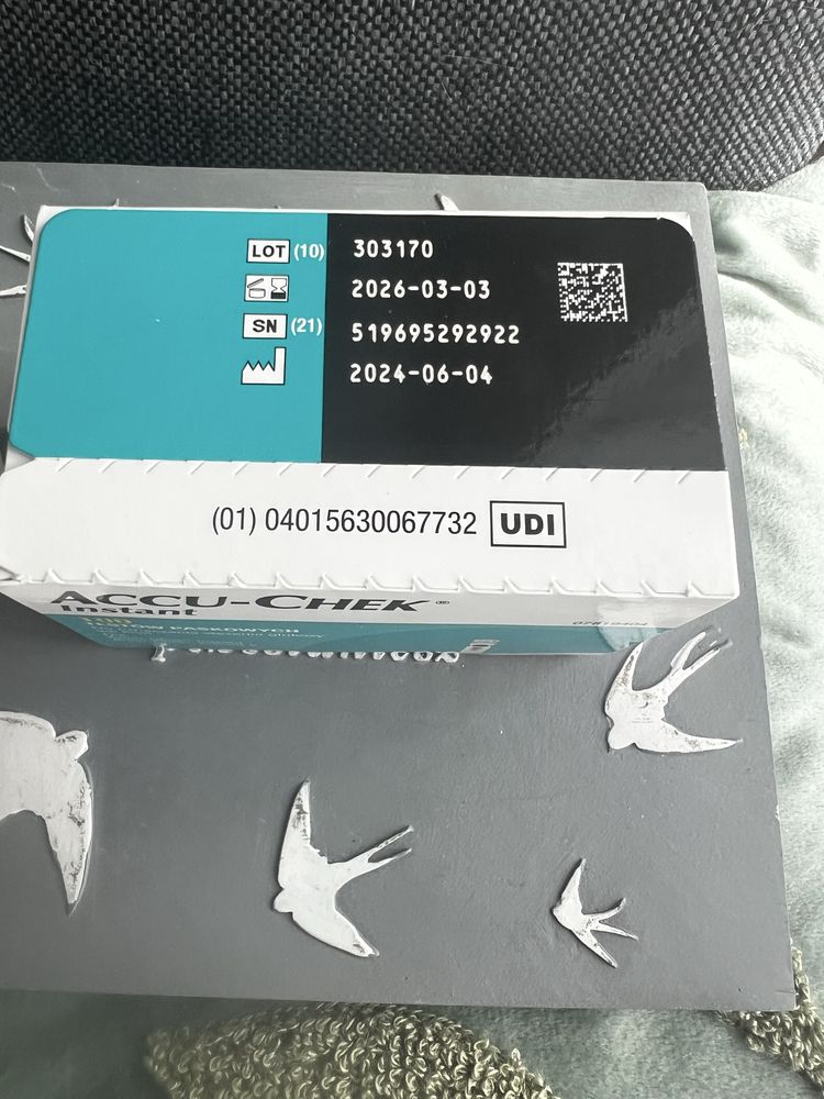 Paski do glukometru Accu Chek instant