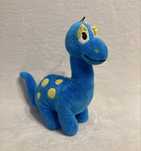 Maskotka niebieski dinozaur