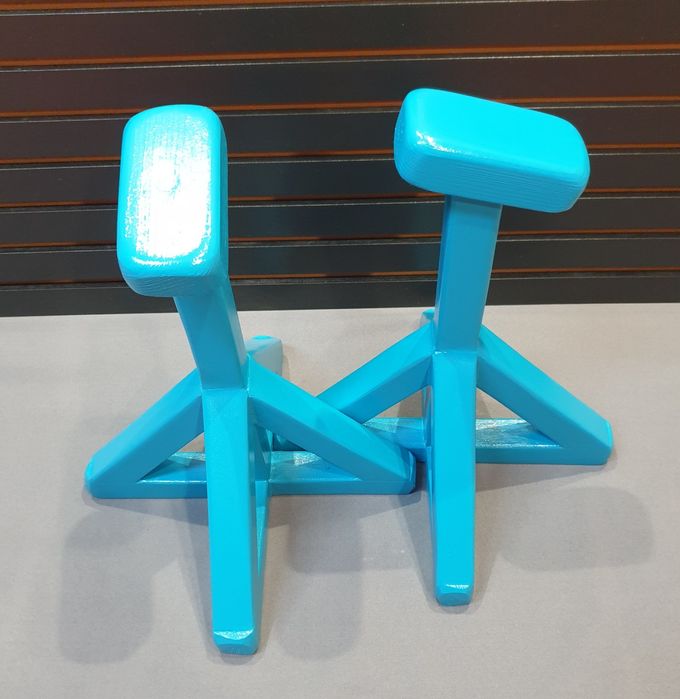 Mãozotas 35cm azul turquesa