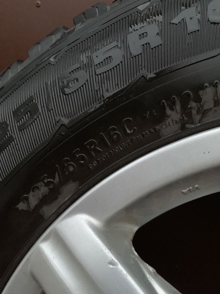 Титанові диски з гумою 225/65 r16 5х120