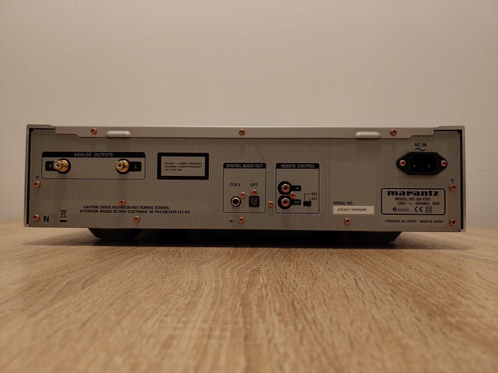Wieża 3x Marantz CD wzmacniacz tuner SA-15S1+PM-15S1+ST-15S1