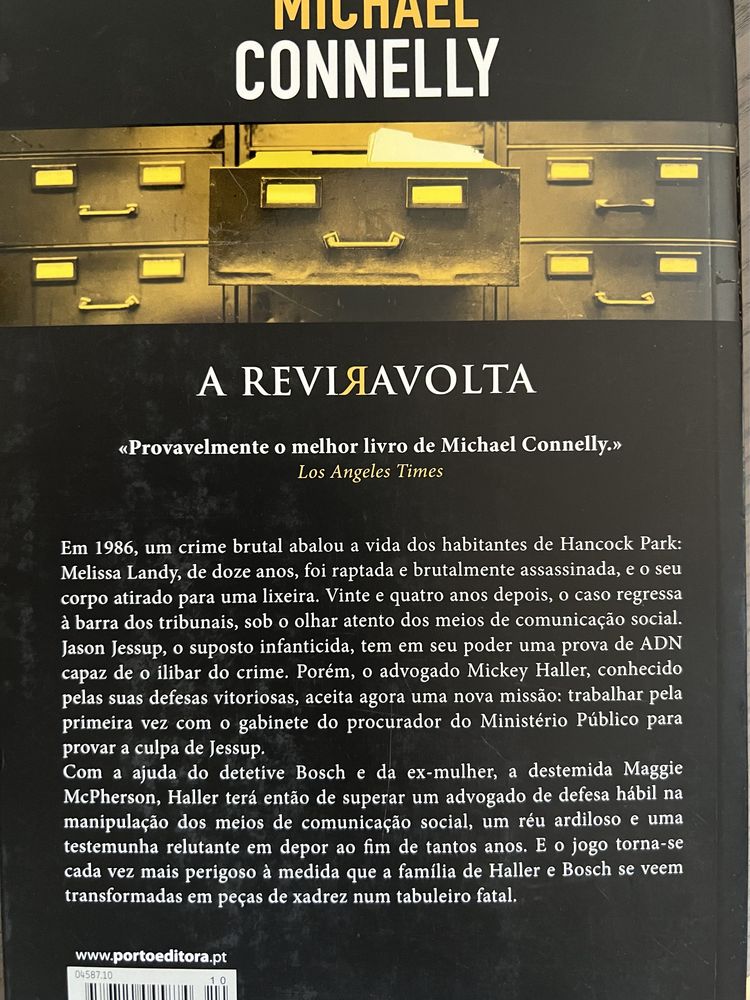 Livro A Reviravolta de Michael Connely