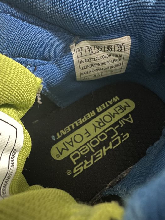 Черевики skechers us1,eur32 (20 см)uk13