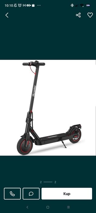 Hulajnoga elektryczna NOWA iScooter i9