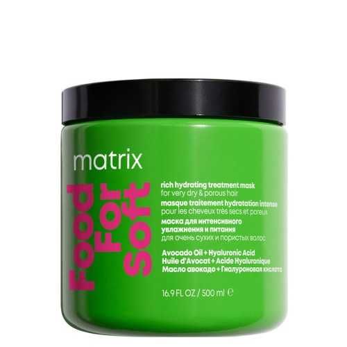 Matrix Food For Soft Maska Nawilżająca Włosy Regeneruje Odżywia 500ml