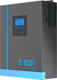 [NOVO] Inversor Híbrido EDECOA 3000W 24V • 80A MPPT • Wi-Fi • Pura UPS