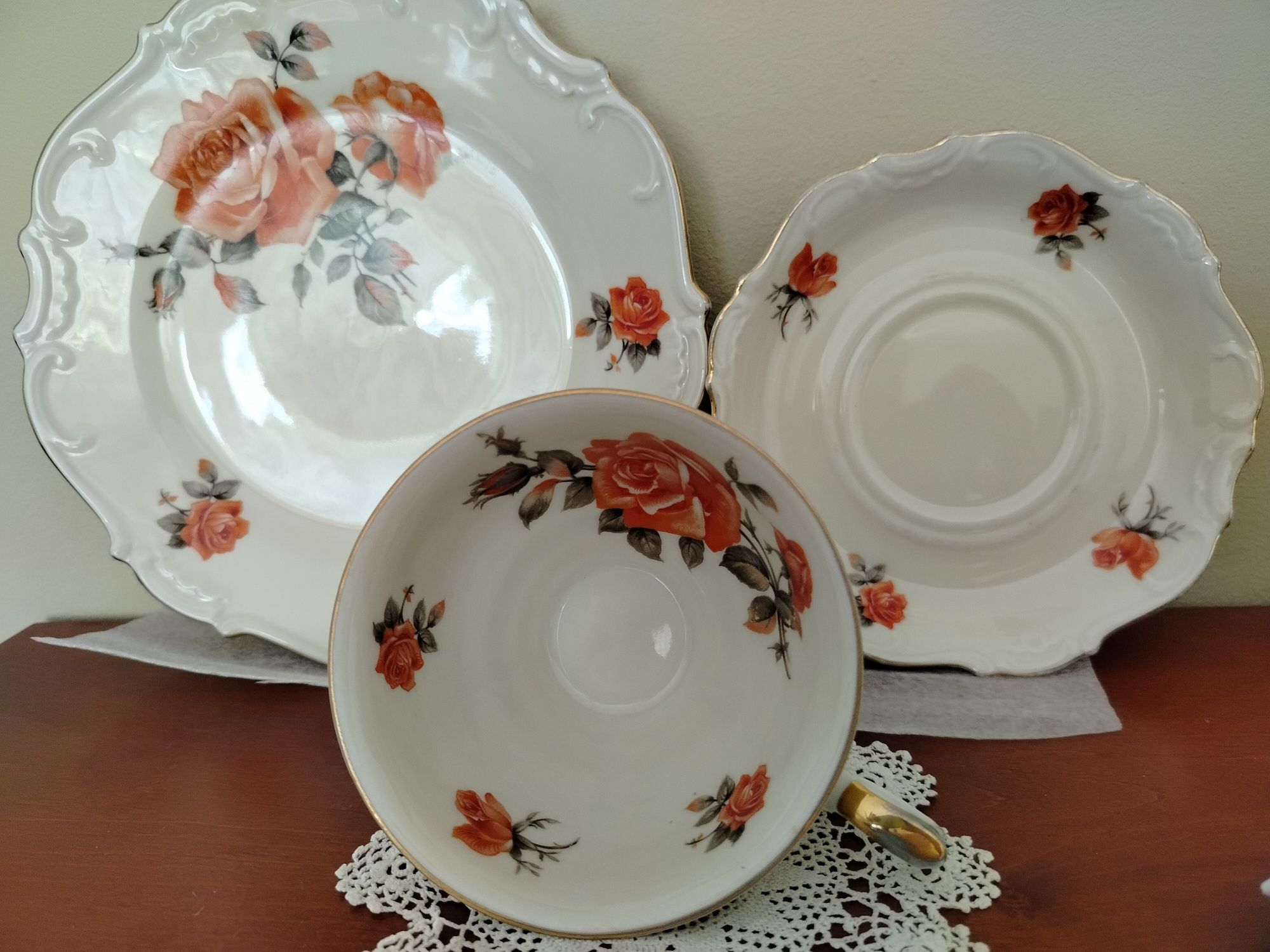 Porcelana Schumann Bawaria filiżanka śniadaniowa