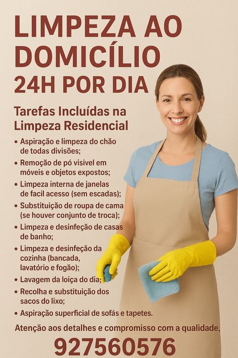 Limpeza ao domicilio