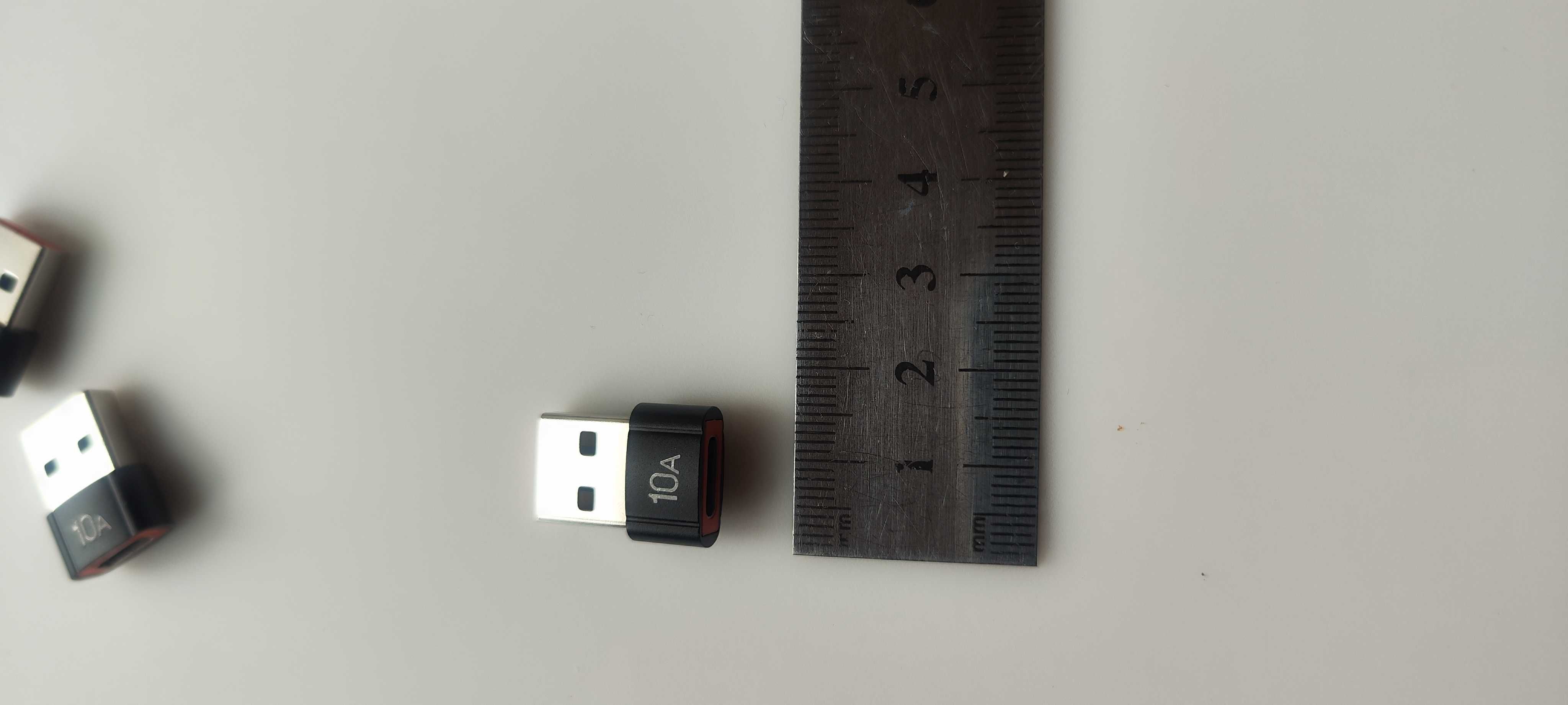 Новий Адаптер перехідник для зарядки телефона USB Type-C 10A юсб