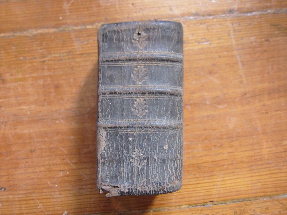 Livro religioso antigo Horae Diurnae, Breviarii Ramani 1781