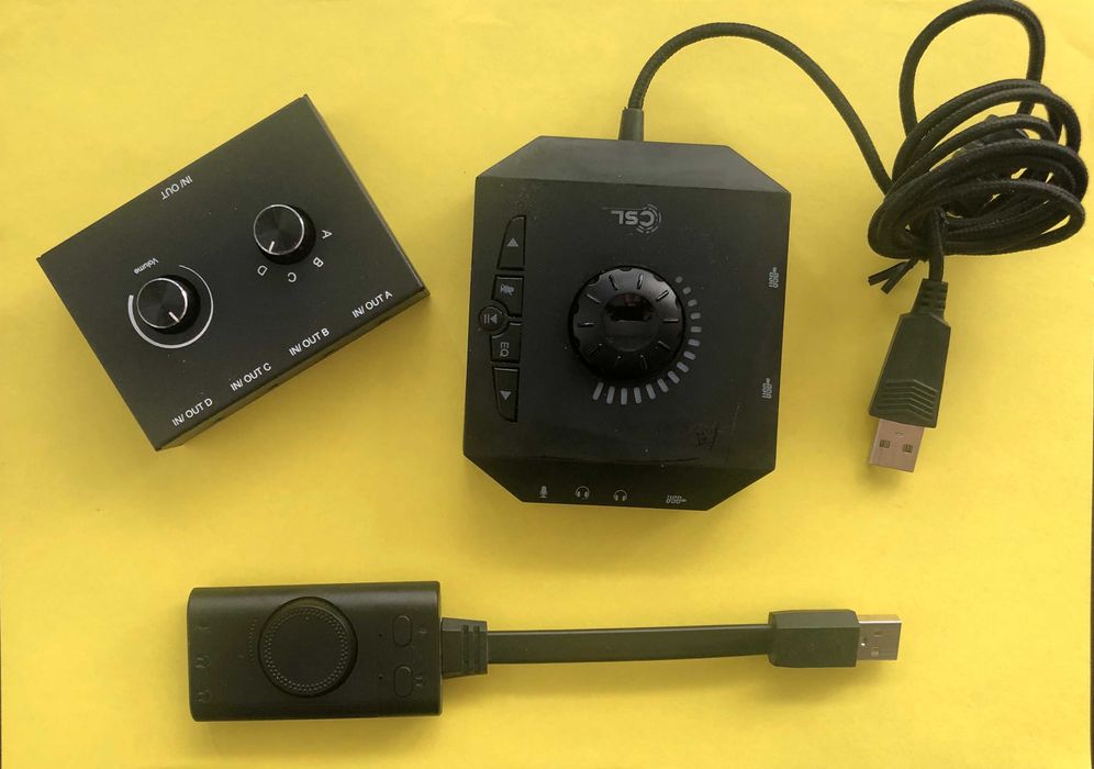 Lote / placas de som externo USB