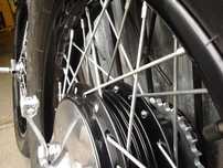 Renowacja przerabianie kół Custom Bobber Cafe Łódź
