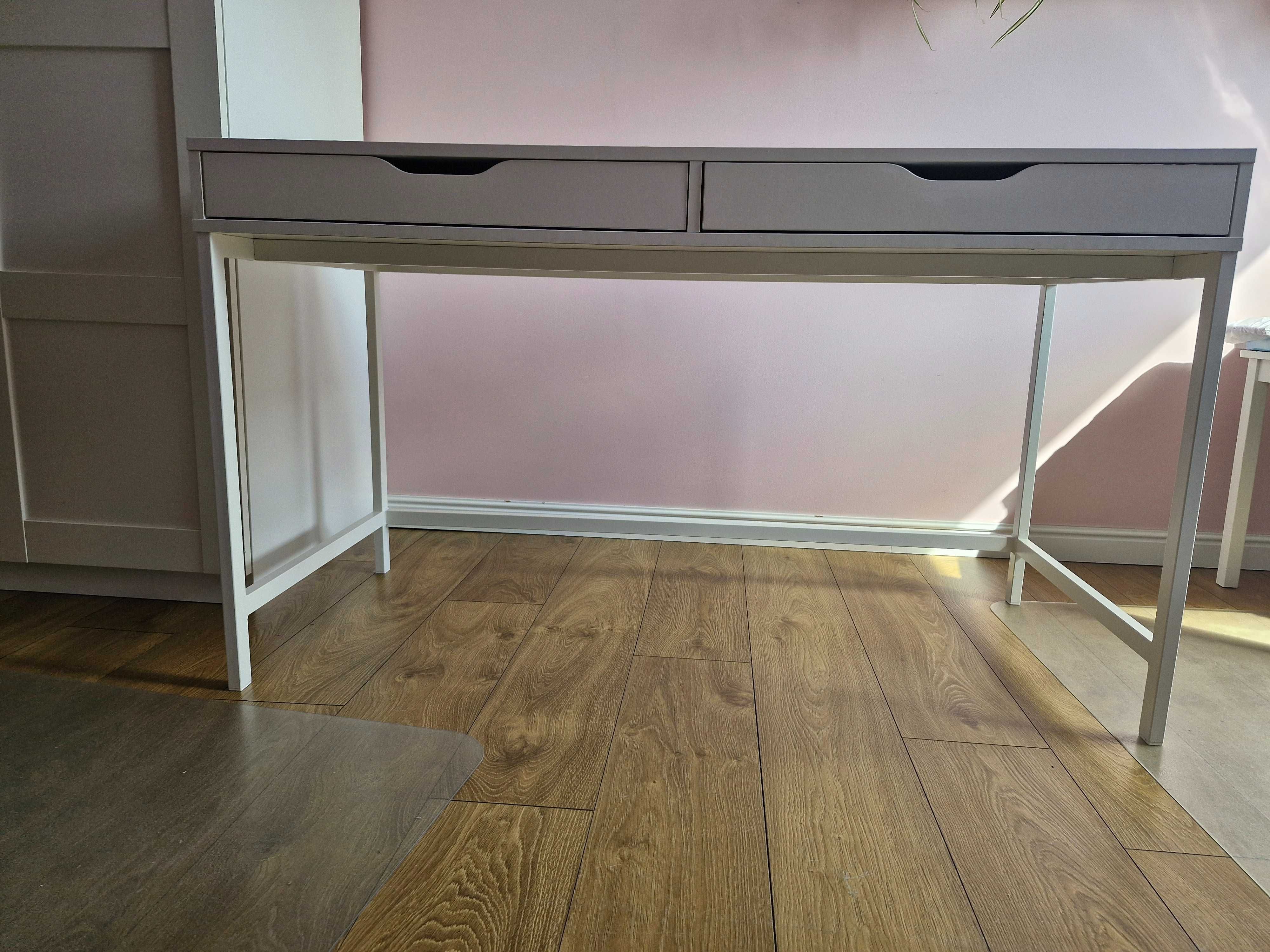 Biurko Alex Ikea białe 132X57
