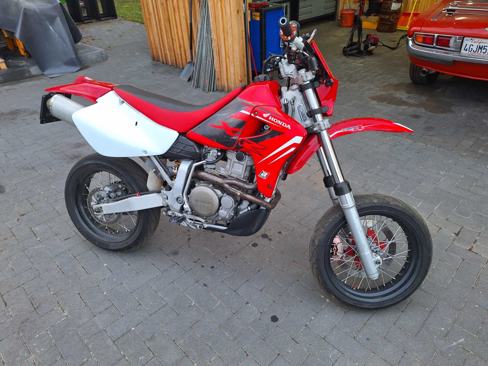 Honda xr650r Supermoto Monnier Szwajcarja unikat jak Dallara