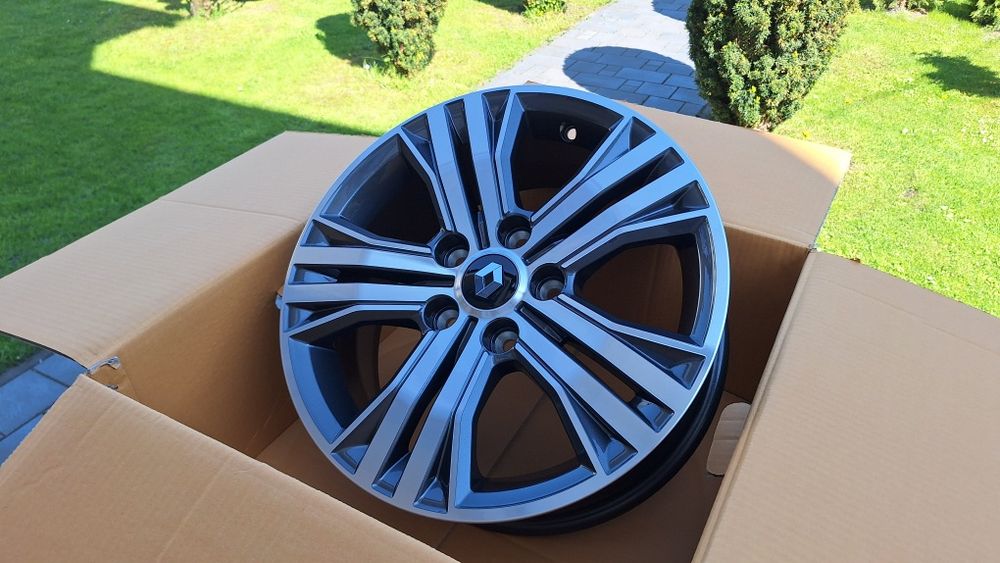 Nowe Alufelgi 5x114,3 R16 Renault Trafic Vivaro Megane Kadjar Scenic