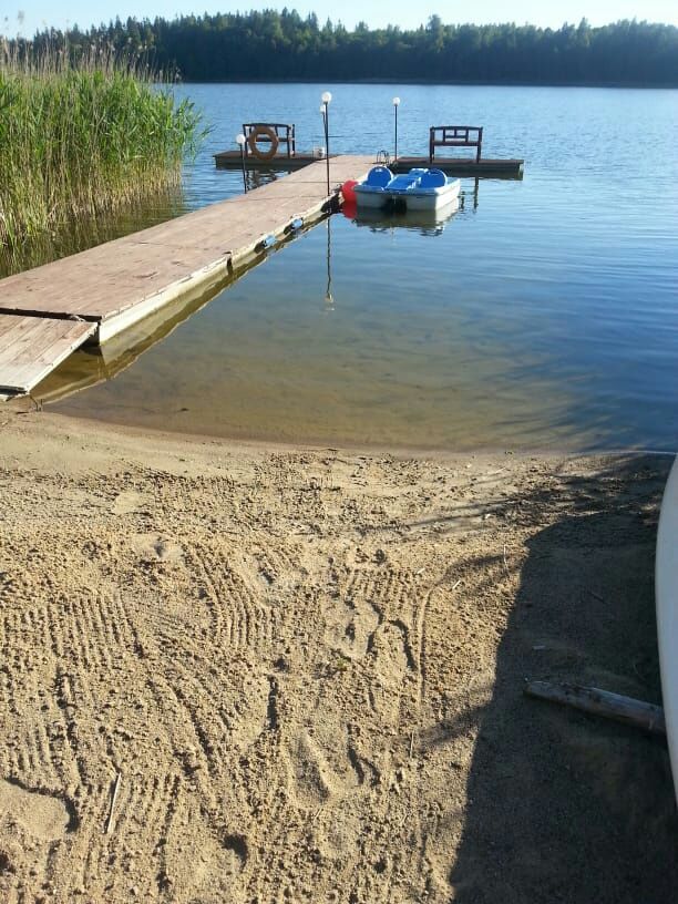 Wynajme domek pomost  jezioro  sauna bania goraca beczka MAZURY