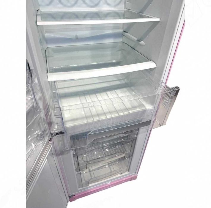 Холодильник SMEG / СМЕГ FAB32LRON1, ретро, 2-кам. рожевий