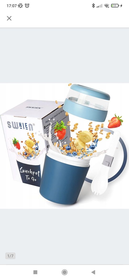 Lunch box Swkien 750 ml