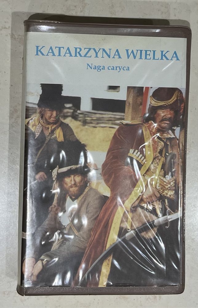 Kaseta VHS Katarzyna Wielka Naga caryca