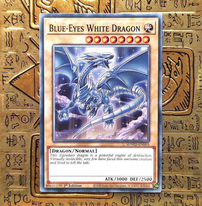 Blue-Eyes White Dragon Yugioh