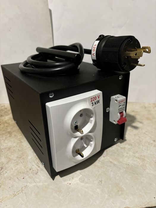 120V-220V 3000W Підвищувальний перетворювач, трансформатор, інвертор