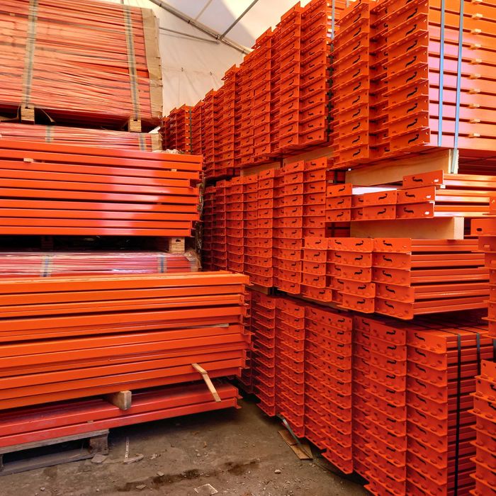 Regał paletowy BC14 L=2870mm 12 palet 1000kg 0+3 magazynowe paletowe