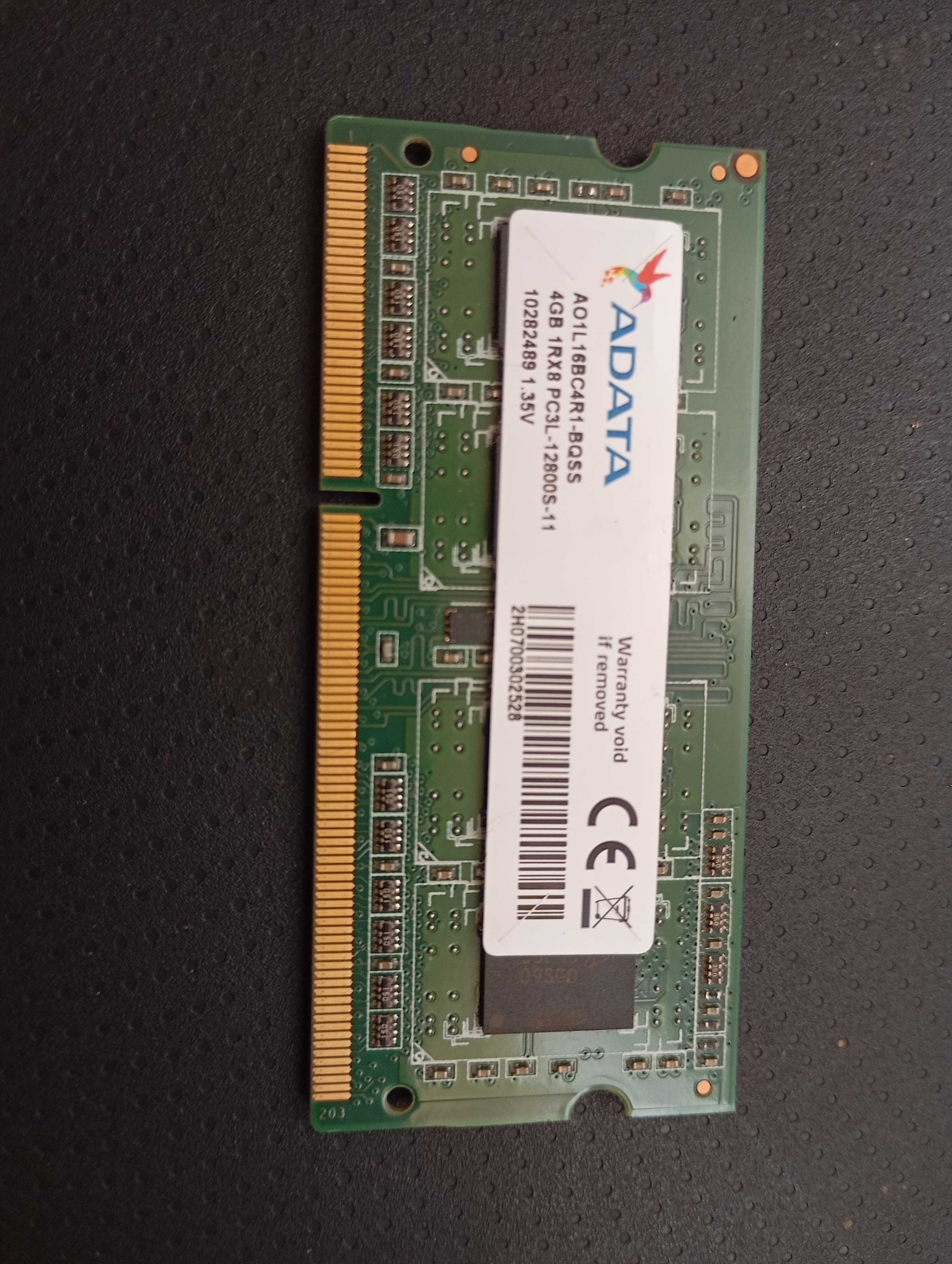 Оперативная память ADATA 4 ГБ 1.35V SODIMM DDR3L