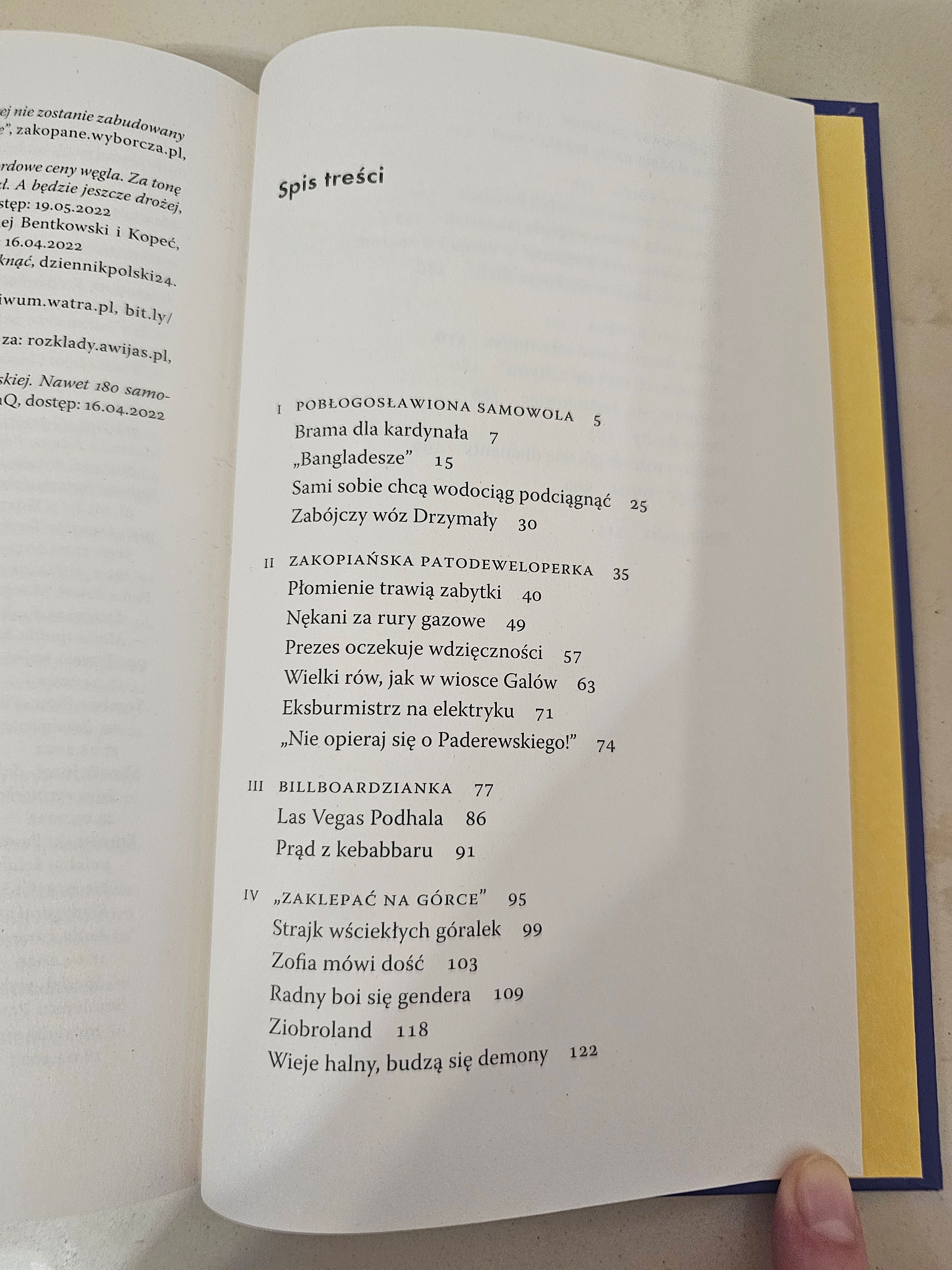 Książka - reportaż: Podhale. Wszystko na sprzedaż., A. Gurgul