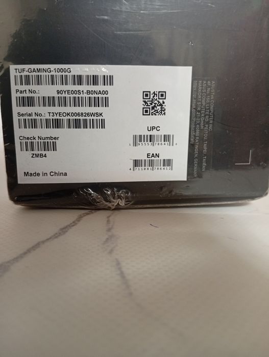 Блок живлення Asus tuf gaming 1000w Gold