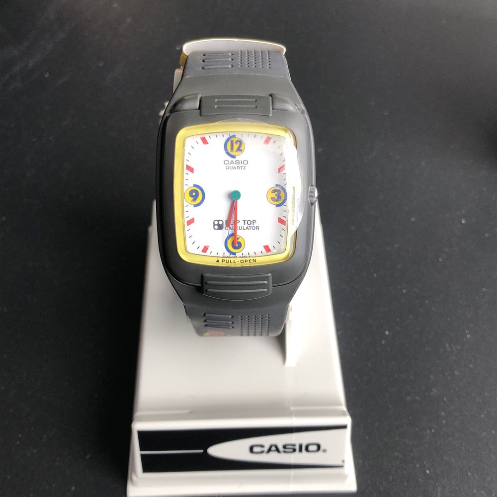 Zegarek 1992 NOS CASIO FTP-11 FLIP TOP KALKULATOR limitowana  edycja