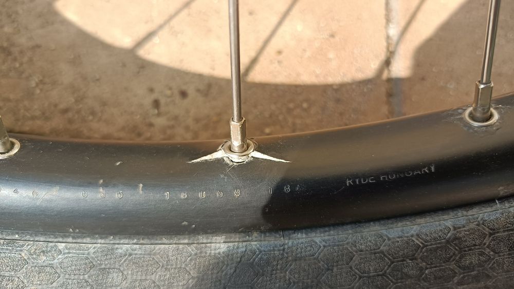 Komplet koła MTB 29" 11rz pod tarcze qr z oponami tubeless Continental