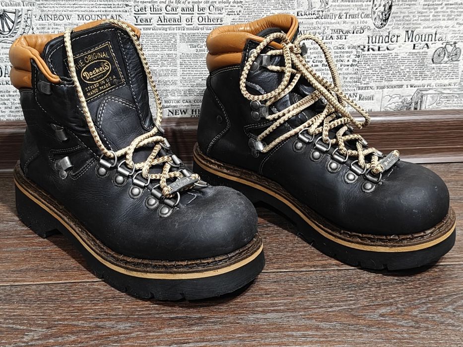 Кожаные ботинки Dr Martens,Caterpillar (CAT),Dockers,Timberland