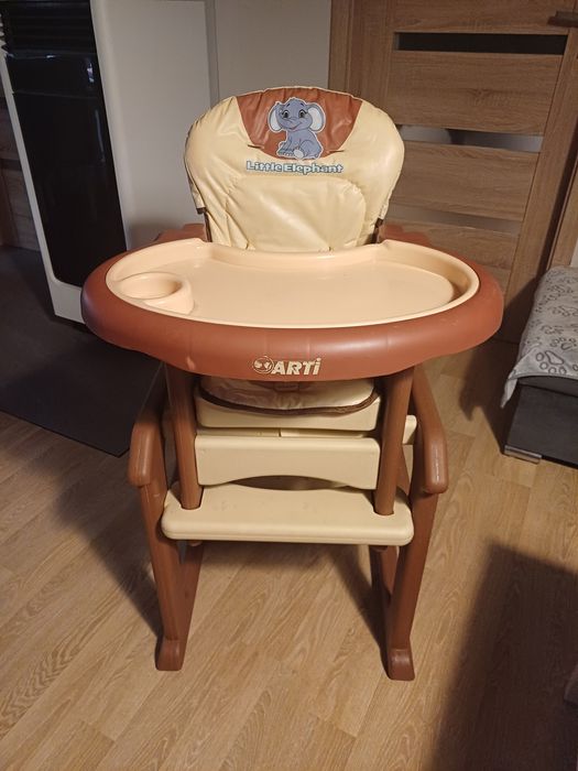 Krzesełko do karmienia fotel krzesło stolik Arti