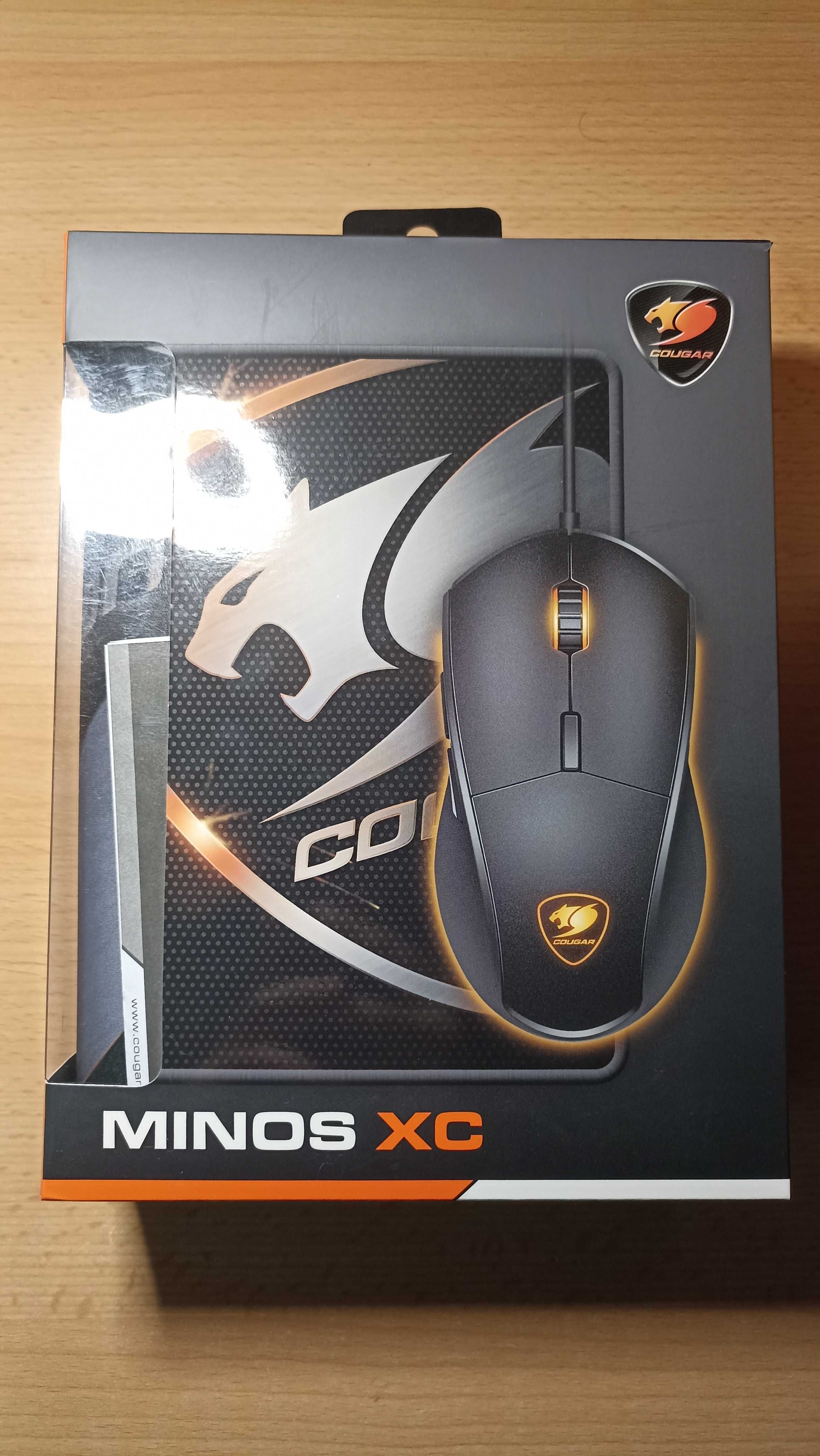 Компьютерная мишь Cougar Minos XC + Коврик