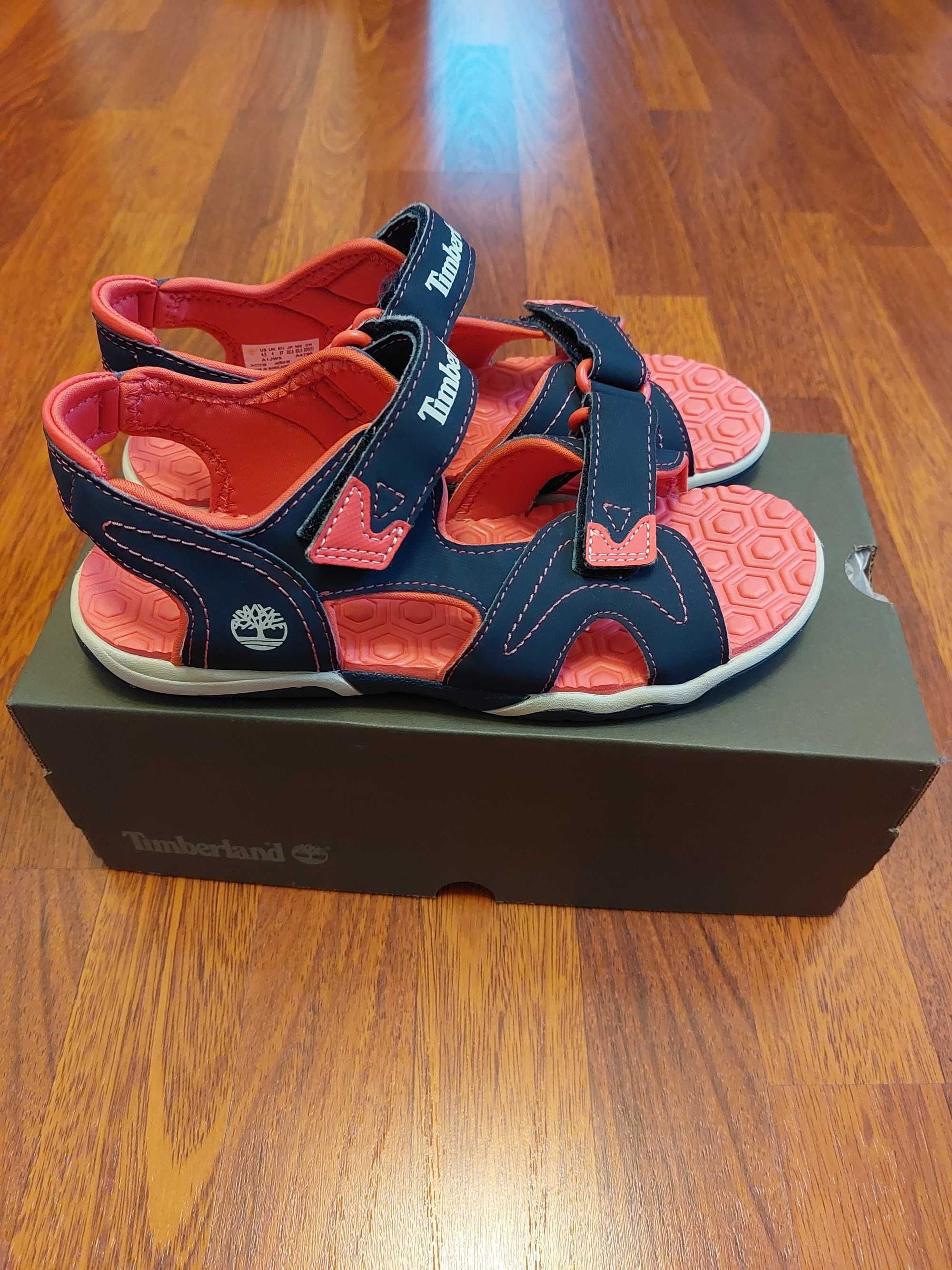 Sandały 37 TIMBERLANDAdventure Seeker 2 Stap TB0A1JW5019 Navy W Pink