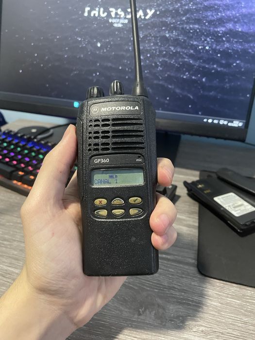 Комплект дві рації Motorola gp360