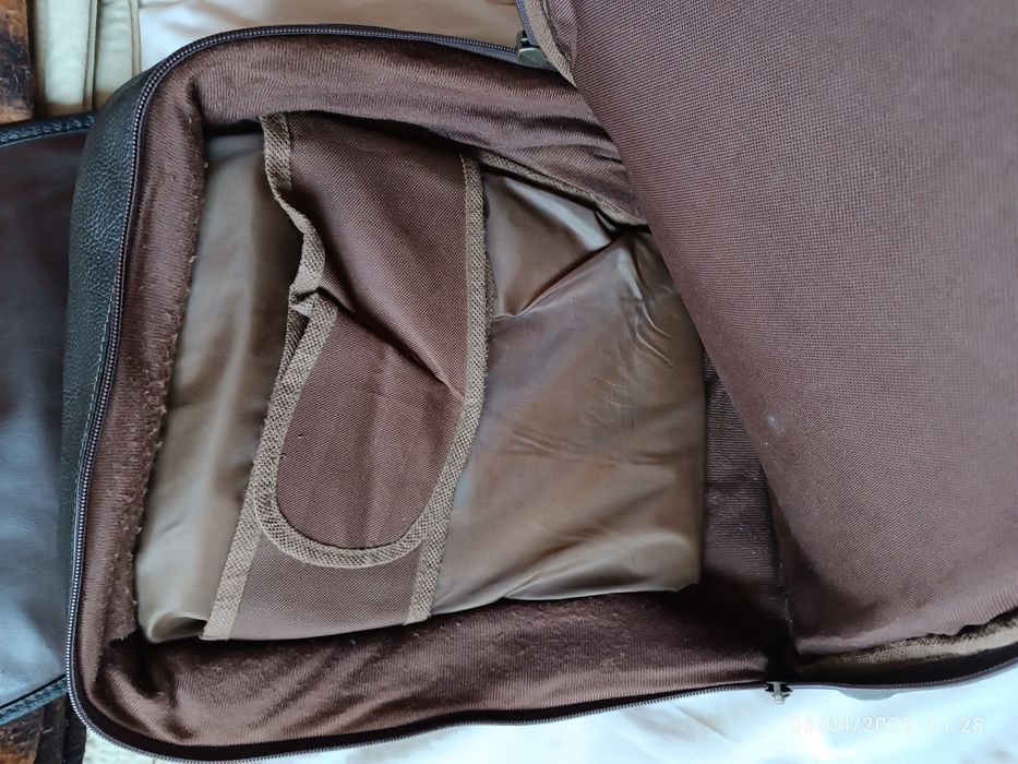 Mochila executiva em pele
