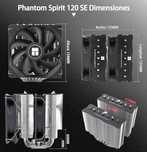 Воздушный кулер для процессора ПК Thermalright Phantom Spirit 120SE