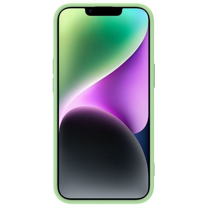 Etui Nillkin CamShield Silky Silicon iPhone 14 Plus - Zielone