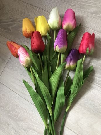 Тюльпаны, искуственные цветы