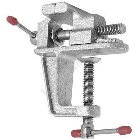 Mini IMADŁO STOŁOWE MODELARSKIE Imadełko 35 mm Aluminiowe Lekkie ŚCISK