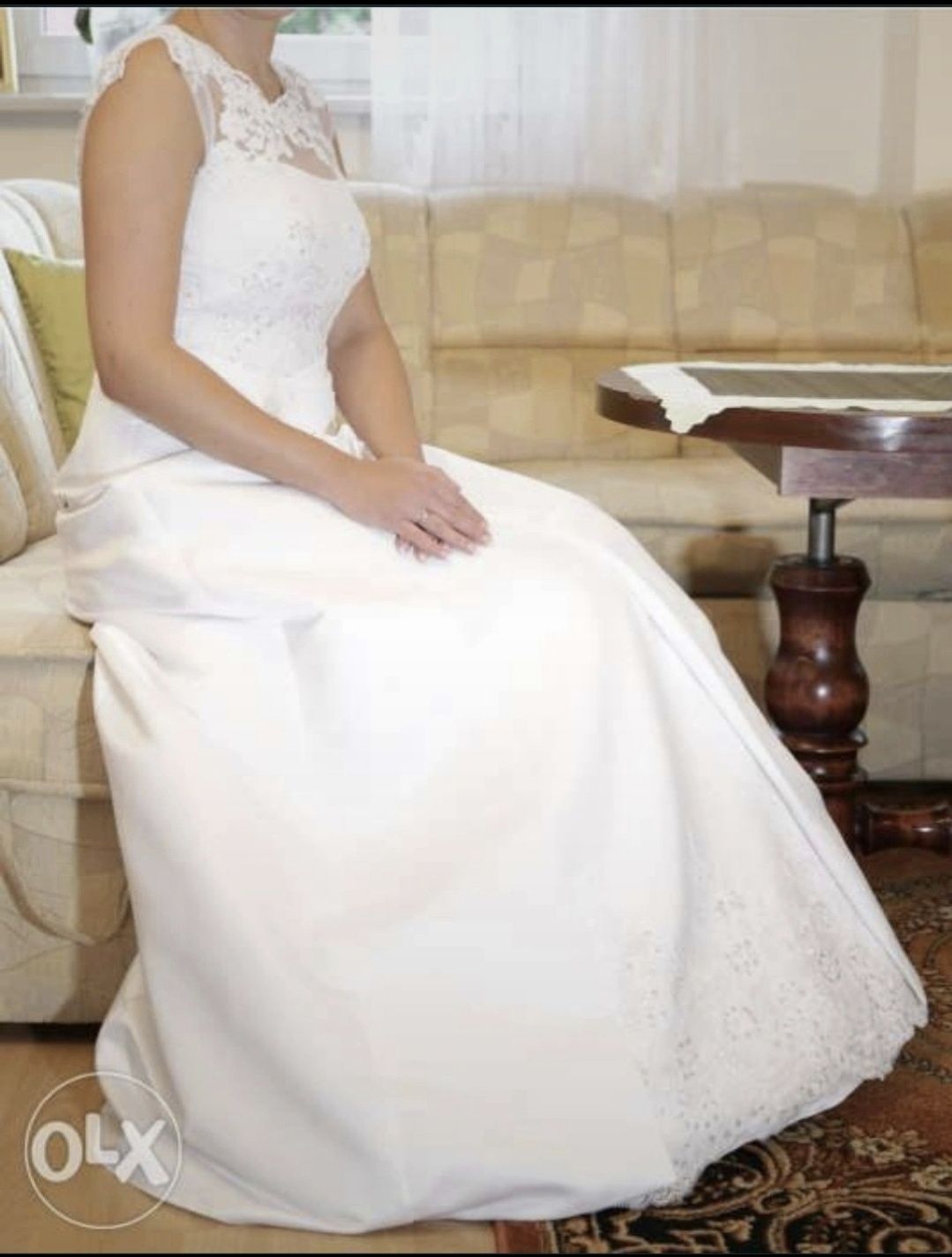 Suknia ślubna L/XL biała sukienka ślub wesele