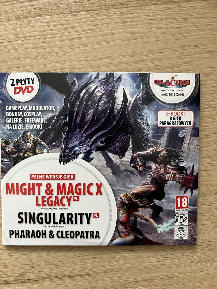 Singularity, Pharaoh & Cleopatra, M&M X CD-Action 07/2015 CDA 244